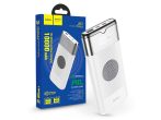   HOCO hordozható külső akkumulátor / power bank - 10.000 mAh - HOCO J63 - USB +  Type-C + microUSB + PD + QC3.0 Wireless Charging  - fehér