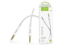   HOCO 3,5 - 3,5 mm jack audio kábel 2 m-es vezetékkel - HOCO UPA19 Aux Audio     Cable - ezüst