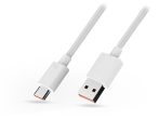   USB - USB Type-C gyári adat- és töltőkábel 100 cm-es vezetékkel - Huawei H2043  SuperCharge Type-C - 6A - fehér (ECO csomagolás)