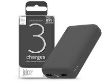   Juice hordozható külső akkumulátor / power bank - 10.000 mAh - Juice ECO 3 -    2xUSB + Type-C - szürke