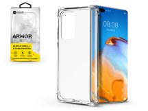 Huawei P40 szilikon hátlap - Roar Armor Gel - átlátszó