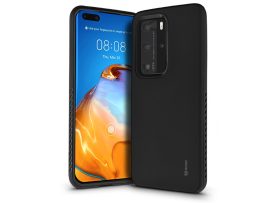 Huawei P40 Pro ütésálló hátlap - Roar Rico Hybrid - fekete