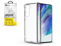   Samsung G990B Galaxy S21 FE 5G szilikon hátlap - Roar Armor Gel - átlátszó