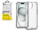   Apple iPhone 15 szilikon hátlap - Roar Armor Gel - átlátszó