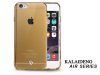 Apple iPhone 6 Plus szilikon hátlap üveg képernyővédó fóliával - Kalaideng Air  Series - arany