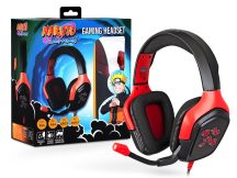   Konix Naruto Akatsuki" univerzális vezetékes gamer headset"