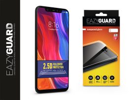 Xiaomi Mi 8 gyémántüveg képernyővédő fólia - Diamond Glass 2.5D Fullcover - fekete