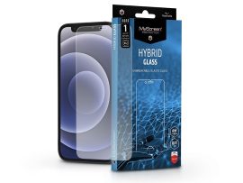 Apple iPhone 12 Mini rugalmas üveg képernyővédő fólia - MyScreen Protector      Hybrid Glass - átlátszó