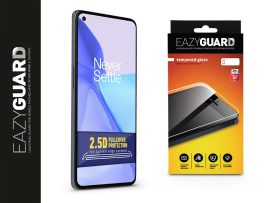 OnePlus 9 gyémántüveg képernyővédő fólia - Diamond Glass 2.5D Fullcover - fekete