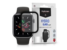   Apple Watch Series 4/5 (44 mm) üveg képernyővédő fólia - MyScreen Protector Hybrid Glass Edge 3D - 1 db/csomag - fekete