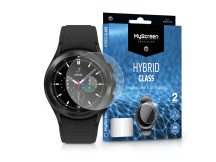   Samsung Galaxy Watch 4 (44 mm) rugalmas üveg képernyővédő fólia - MyScreen      Protector Hybrid Glass - 2 db/csomag - átlátszó