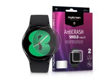   Samsung Galaxy Watch 4 (44 mm) ütésálló képernyővédő fólia - MyScreen Protector AntiCrash Shield Edge3D - 2 db/csomag - átlátszó