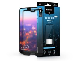 Huawei P20 edzett üveg képernyővédő fólia - MyScreen Protector Diamond Glass    Lite Edge2.5D Full Glue - fekete