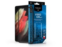   Samsung G998F Galaxy S21 Ultra rugalmas üveg képernyővédő fólia ívelt kijelzőhöz- MyScreen Protector Hybrid Glass Edge3D - fekete