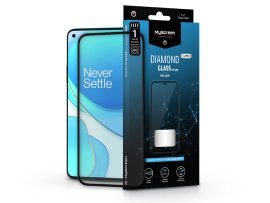 OnePlus 8T edzett üveg képernyővédő fólia - MyScreen Protector Diamond Glass    Lite Edge2.5D Full Glue - fekete