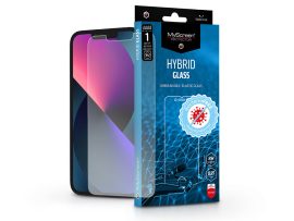 Apple iPhone 13 Mini rugalmas üveg képernyővédő fólia - MyScreen Protector      Hybrid Glass BacteriaFree - átlátszó