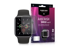   Apple Watch Series 4/5 (44 mm) ütésálló képernyővédő fólia - MyScreen Protector AntiCrash Shield Edge3D - 2 db/csomag - átlátszó