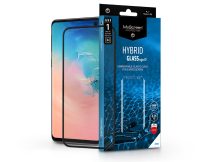   Samsung G973U Galaxy S10 rugalmas üveg képernyővédő fólia ívelt kijelzőhöz -    MyScreen Protector Hybrid Glass Edge3D - fekete