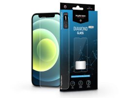 Apple iPhone 12 Mini edzett üveg képernyővédő fólia - MyScreen Protector DiamondGlass Lite Full Glue - átlátszó