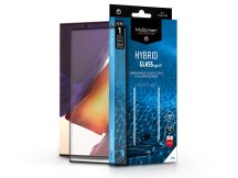   Samsung N985F Galaxy Note 20 Ultra rugalmas üveg képernyővédő fólia ívelt       kijelzőhöz - MyScreen Protector Hybrid Glass Edge3D - fekete