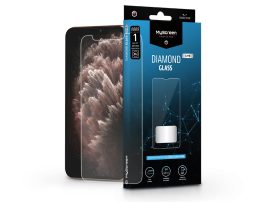 Apple iPhone XS Max/11 Pro Max edzett üveg képernyővédő fólia - MyScreen        Protector Diamond Glass Lite Full Glue - átlátszó