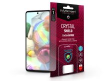   Samsung A715F Galaxy A71/M515F Galaxy M51 képernyővédő fólia - MyScreen         Protector Crystal Shield BacteriaFree - 1 db/csomag - átlátszó