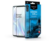   OnePlus 8 Pro edzett üveg képernyővédő fólia ívelt kijelzőhöz - MyScreen Protector Diamond Glass Edge3D - fekete