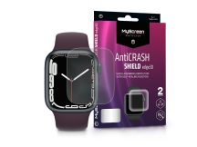   Apple Watch Series 7/Series 8 (45 mm) ütésálló képernyővédő fólia - MyScreen    Protector AntiCrash Shield Edge3D - 2 db/csomag - átlátszó