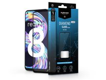   Realme 8/8 Pro edzett üveg képernyővédő fólia - MyScreen Protector Diamond GlassLite Edge2.5D Full Glue - fekete