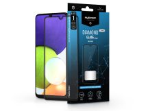   Samsung A225F Galaxy A22 4G/M225F Galaxy M22 4G edzett üveg képernyővédő fólia -MyScreen Protector Diamond Glass Lite Edge2.5D Full Glue - fekete