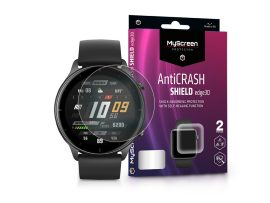 Amazfit GTR 2e ütésálló képernyővédő fólia - MyScreen Protector AntiCrash ShieldEdge3D - 2 db/csomag - átlátszó