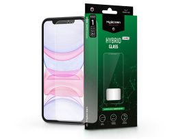 Apple iPhone XR/iPhone 11 rugalmas üveg képernyővédő fólia - MyScreen Protector Hybrid Glass Lite - átlátszó