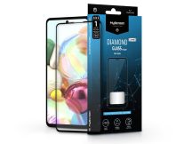   Samsung A715F Galaxy A71/M515F Galaxy M51 edzett üveg képernyővédő fólia -      MyScreen Protector Diamond Glass Lite Edge2.5D Full Glue - fekete