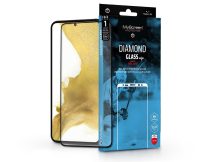   Samsung S901B Galaxy S22 5G/Galaxy S23 edzett üveg képernyővédő fólia -         MyScreenProtector Diamond Glass Edge2.5D Full Glue - fekete