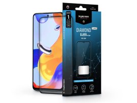 Xiaomi Redmi Note 11 Pro/Redmi Note 11 Pro+ edzett üveg képernyővédő fólia -    MyScreen Protector Diamond Glass Lite Edge2.5D Full Glue - fekete