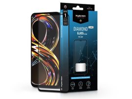 Realme 8i/6 Pro edzett üveg képernyővédő fólia - MyScreen Protector Diamond     Glass Lite Edge2.5D Full Glue - fekete