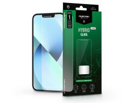 Apple iPhone 13/13 Pro/14/14 Pro rugalmas üveg képernyővédő fólia - MyScreen    Protector Hybrid Glass Lite - átlátszó