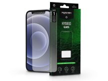   Apple iPhone 12/12 Pro rugalmas üveg képernyővédő fólia - MyScreen Protector    Hybrid Glass Green - átlátszó