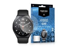   Xiaomi Watch S1 rugalmas üveg képernyővédő fólia - MyScreen Protector Hybrid    Glass - 2 db/csomag - átlátszó