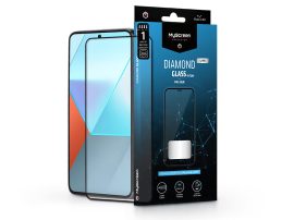 Xiaomi Redmi Note 13 Pro 4G/ Redmi Note 13 Pro 5G edzett üveg képernyővédő fólia- MyScreenProtector Diamond Glass Lite Edge2.5D Full Glue - fekete