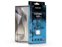   Samsung SM-S928 Galaxy S24 Ultra edzett üveg képernyővédő fólia - MyScreen      Protector Diamond Glass Edge2.5D Full Glue - fekete