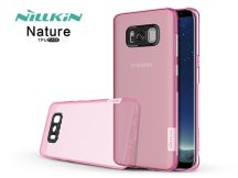   Samsung G955F Galaxy S8 Plus szilikon hátlap - Nillkin Nature - rózsaszín