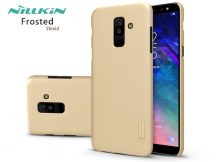   Samsung A605 Galaxy A6 Plus (2018) hátlap képernyővédő fóliával - Nillkin       Frosted Shield - arany