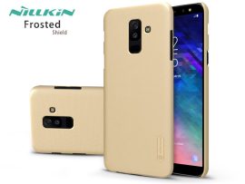 Samsung A605 Galaxy A6 Plus (2018) hátlap képernyővédő fóliával - Nillkin       Frosted Shield - arany