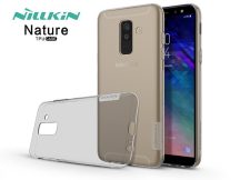   Samsung A605 Galaxy A6 Plus (2018) szilikon hátlap - Nillkin Nature - szürke