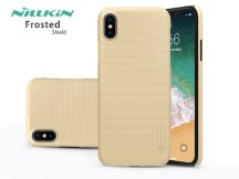 Apple iPhone XS Max hátlap - Nillkin Frosted Shield - arany