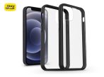   Apple iPhone 12 Mini védőtok - OtterBox React Series - fekete/átlátszó