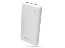   Boompods hordozható külső akkumulátor / power bank - 10.000 mAh - Boompods Obi -2xUSB + Type-C + micro USB - fehér