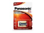 Panasonic Pro Power Alkaline 6LR61 elem - 9V - 1 db/csomag