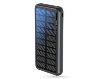   Boompods hordozható külső akkumulátor / power bank - 10.000 mAh - Boompods      Obi-Solar - 2xUSB + Type-C - fekete